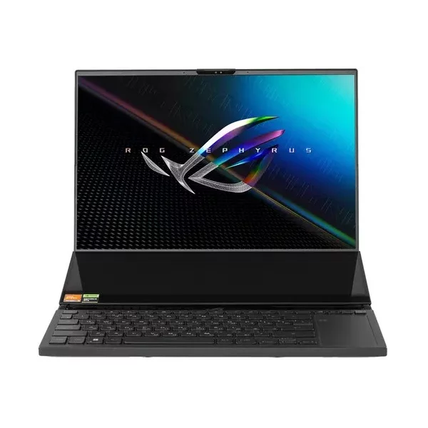 Ноутбук ASUS ROG Zephyrus Duo 16 GX650PI-N4019W, 16 ", NVIDIA GeForce RTX 4070, 32 ГБ RAM, черный [90NR0D71-M000X0]