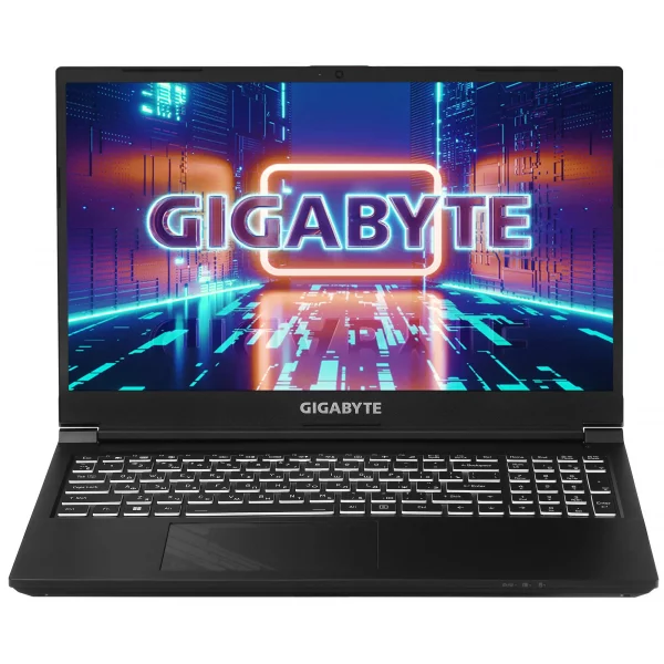 Ноутбук GIGABYTE G5 KF, 15.6 ", 16 ГБ, DDR4, 512 ГБ, Intel Core i5-12500H, Nvidia GeForce RTX 4060, черный [KF-E3KZ313SD]