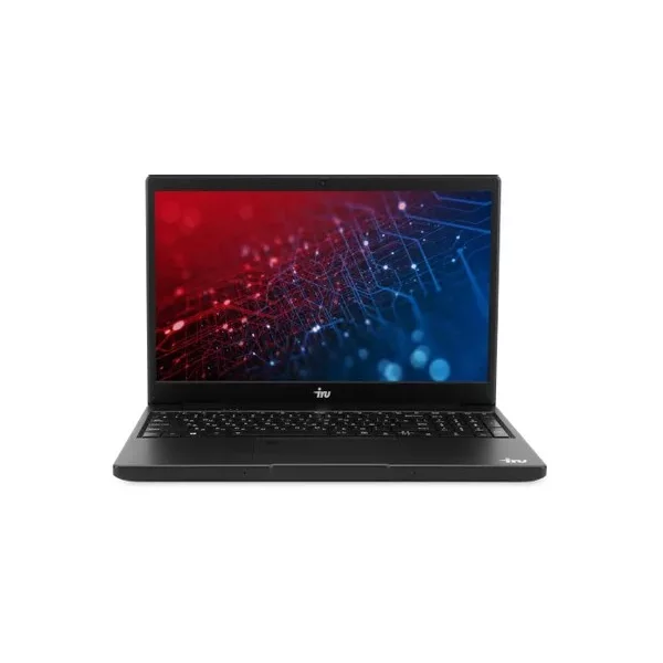 Ноутбук IRU 15U, 15.6 ", INTEL Iris Xe graphics G7, 8 ГБ RAM, черный [1923010]