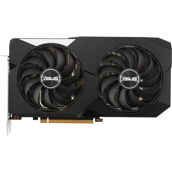 Видеокарта ASUS AMD Radeon RX 6650XT DUAL-RX6650XT-O8G 8 ГБ, GDDR6, 2447 Мгц [DUAL-RX6650XT-O8G]