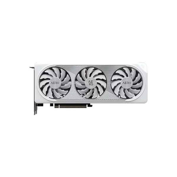 Видеокарта GIGABYTE GeForce RTX 4060TI 16 ГБ, GDDR6, 2595 Мгц [GV-N406TAERO OC-16GD]