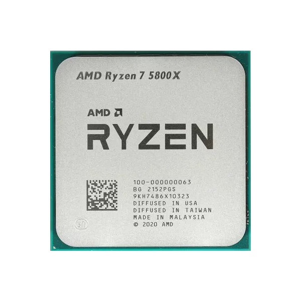 Процессор AMD AMD Ryzen 7 5800X 3.8 Ггц 4.7 Ггц Turbo, [100-000000063]
