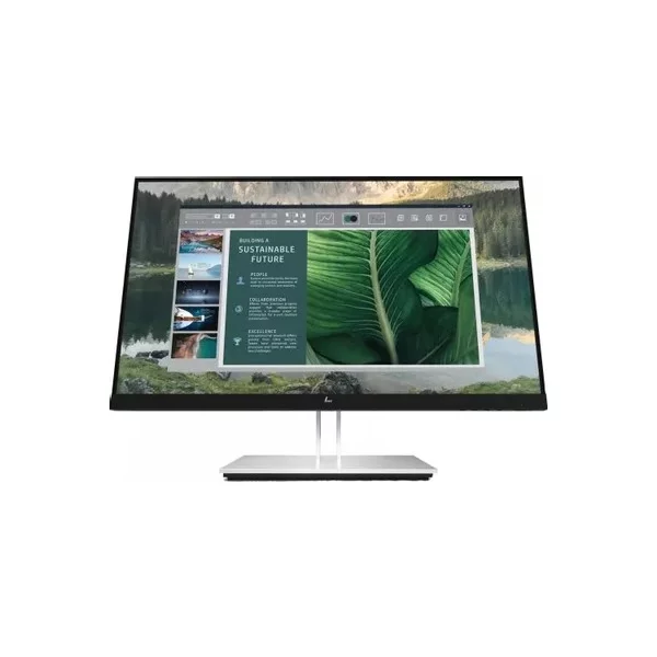 Монитор HP E24u G4 серебристый/черный, 23.8 