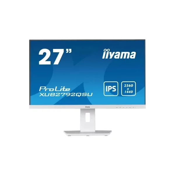 Монитор IIYAMA ProLite XUB2792QSU-W5 белый, 27 