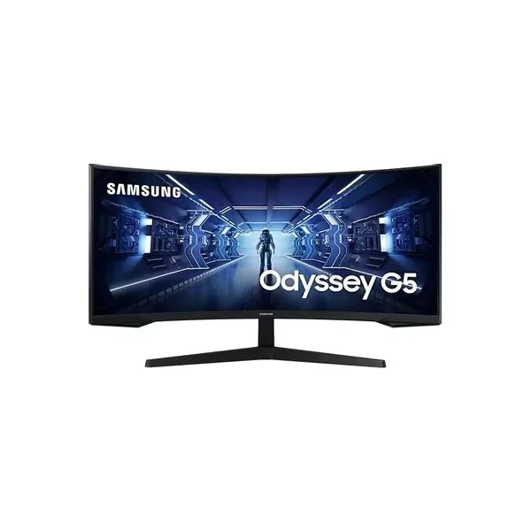 Монитор SAMSUNG Odyssey G5 C34G55TWWI черный, 34 