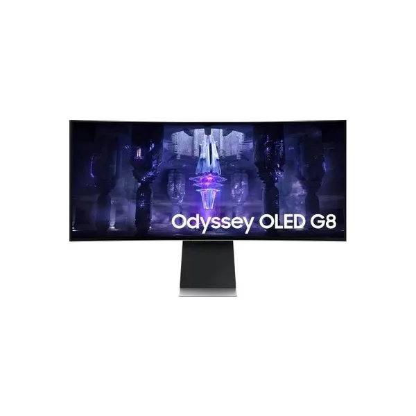 Монитор SAMSUNG Odyssey OLED G8 S34BG850SI серебристый, 34 