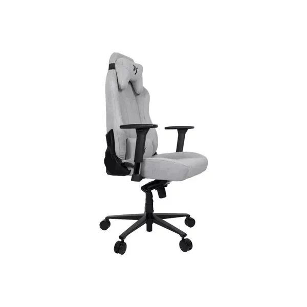 Кресло игровое AROZZI Vernazza Soft Fabric на колесиках, ткань, светло-серый [VERNAZZA-SFB-LG]