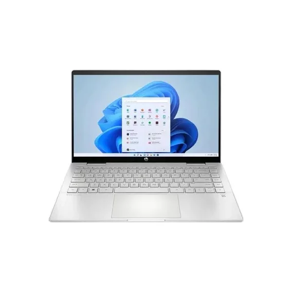 Купить Ноутбук HP 14-ek1006nia, 14  ", INTEL Iris Xe Graphics, 8 ГБ RAM, серебристый [7Z6T2EA], цены, характеристики, доставка по РФ