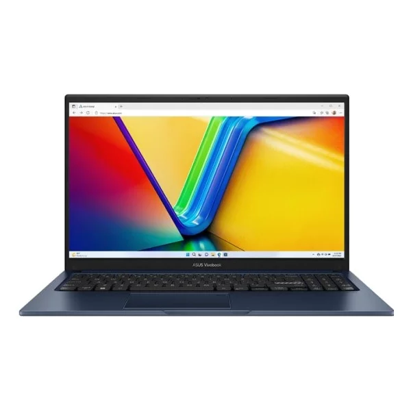 Ноутбук ASUS Vivobook 15 X1504ZA-BQ383, 15.6 ", INTEL UHD Graphics, 8 ГБ RAM, темно-синий [90NB1021-M00K00]