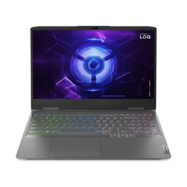 Ноутбук Lenovo LOQ 15IRH8, 15.6 ", NVIDIA GeForce RTX 4060, 16 ГБ RAM, серый [82XV00UCRK]