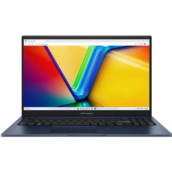 Купить Ноутбук ASUS X1504ZA-BQ078W, 15.6 ", UHD Graphics, 8 ГБ RAM, темно-синий [90NB1021-M00550], цены, характеристики, доставка по РФ