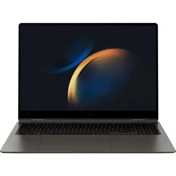 Купить Ноутбук Samsung Galaxy Book3 Pro 360, 16 ", INTEL Iris Xe Graphics, 16 ГБ RAM, графитовый [NP960QFG-KA1IN], цены, характеристики, доставка по РФ