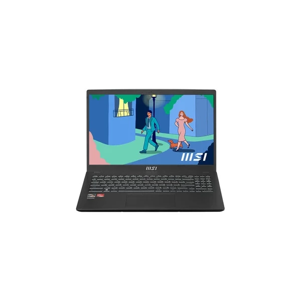 Ноутбук MSI Modern 15 B7M-217XRU, 15.6 ", AMD Radeon Graphics, 16 ГБ RAM, черный [9S7-15HK12-217]