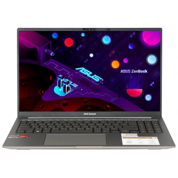 Купить Ноутбук ASUS ZenBook 15 OLED UM3504DA-MA308, 15.6 ", AMD Radeon 660M, 16 ГБ RAM, серый [90NB1163-M00CF0], цены, характеристики, доставка по РФ