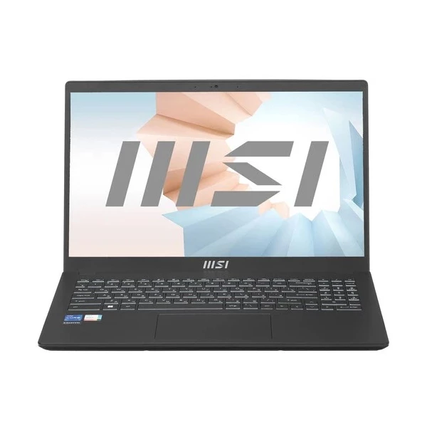 Ноутбук MSI Modern 15 B13M-607RU черный, 15.6 ", INTEL Iris Xe Graphics, 16 ГБ RAM, черный [9S7-15H112-607]