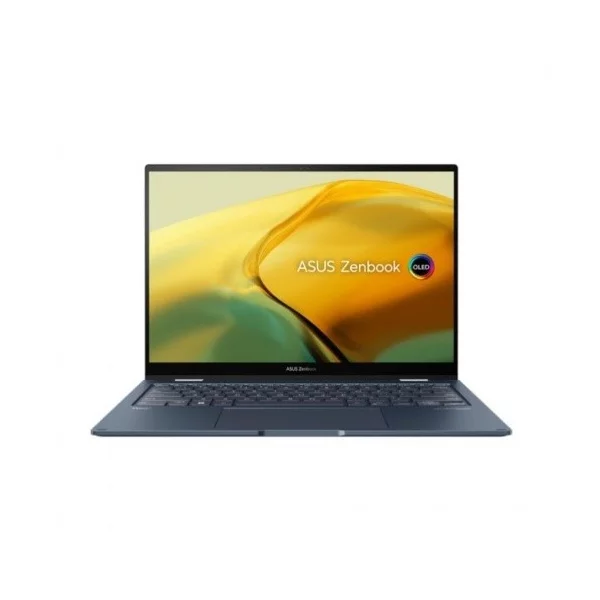 Ноутбук ASUS ZenBook14 Flip, 14 ", INTEL Iris Xe Graphics, 16 ГБ RAM, синий [90NB10E2-M002A0]