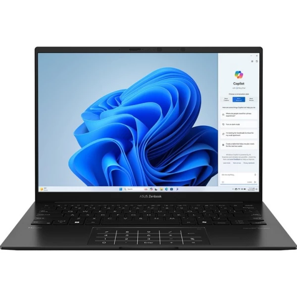 Ноутбук ASUS ZenBook 14 OLED UM3406HA-QD119, 14 ", AMD Radeon Graphics, 16 ГБ RAM, черный [90NB1271-M007D0]